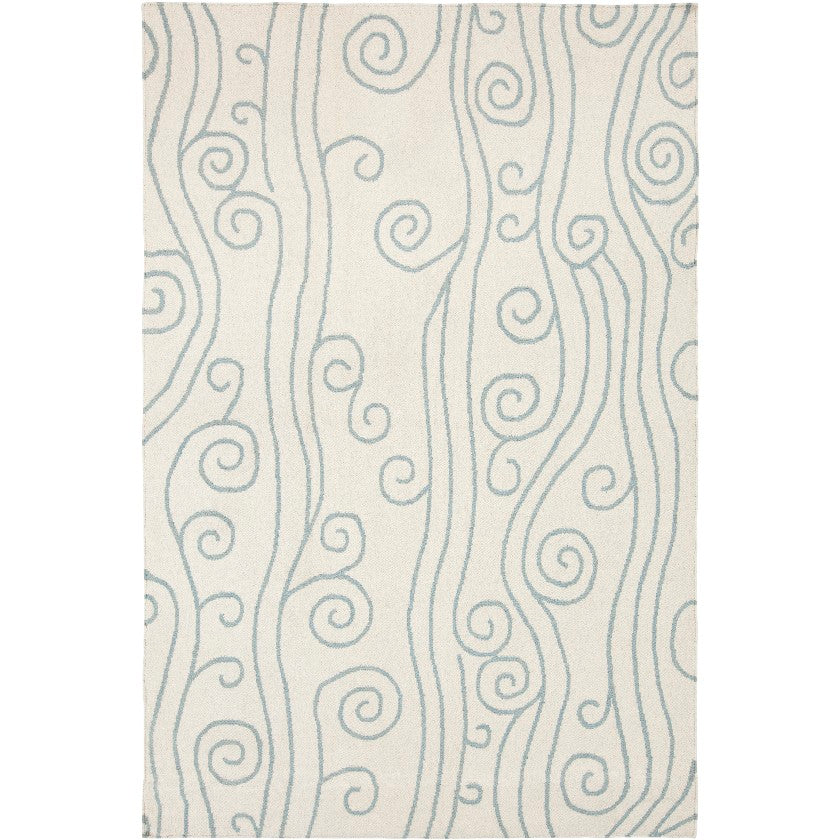 Bleckley Coastal Ivory Area Rug