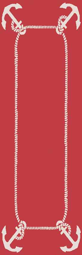 Blountsville Coastal Cherry Area Rug