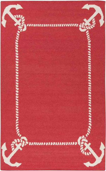 Blountsville Coastal Cherry Area Rug