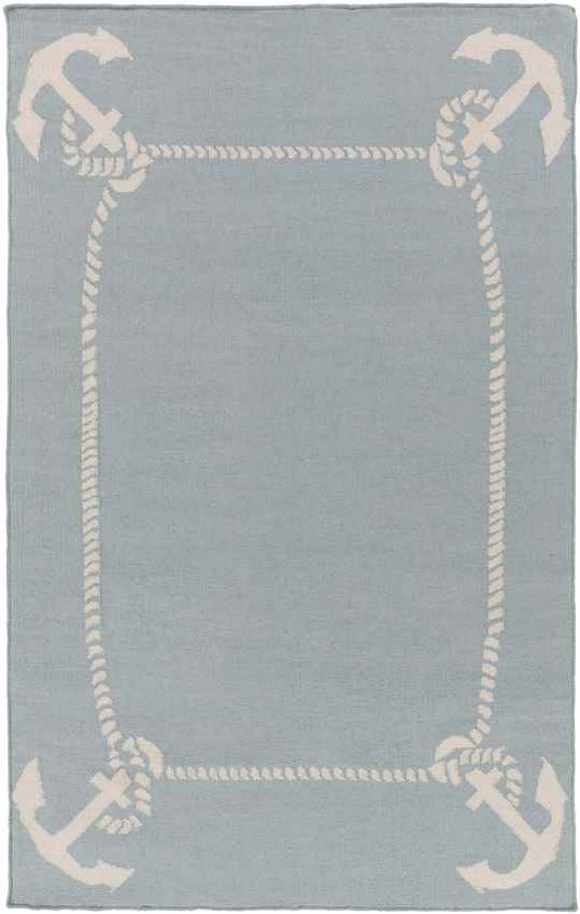 Blountsville Coastal Dusty Sage Area Rug