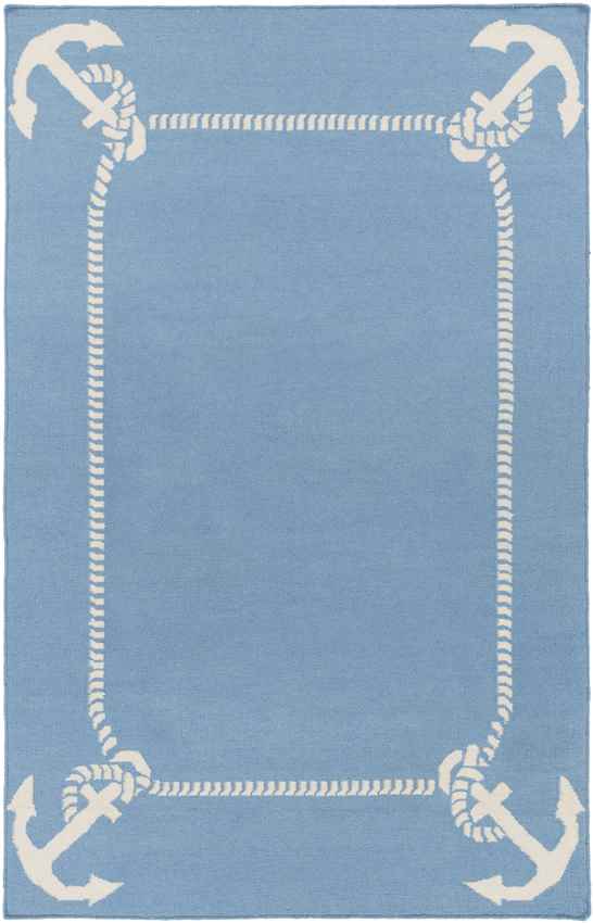Blountsville Coastal Blue Area Rug