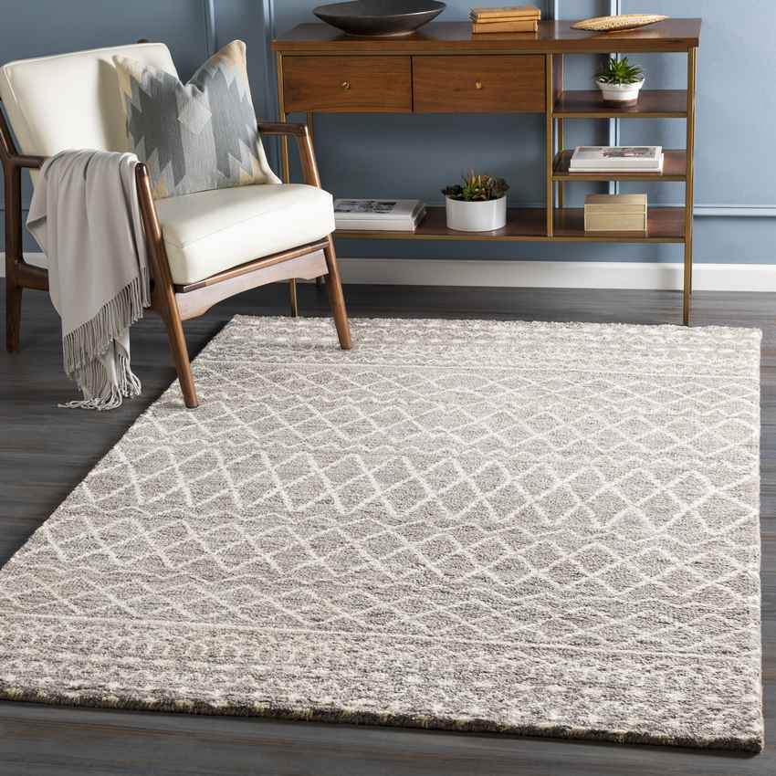 Mavis Global Taupe Area Rug