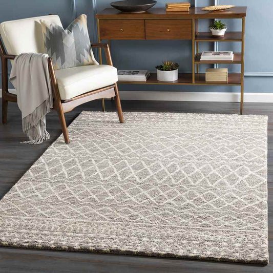 Mavis Global Taupe Area Rug