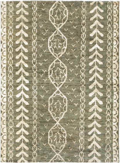 Larrimore Global Dark Green Area Rug