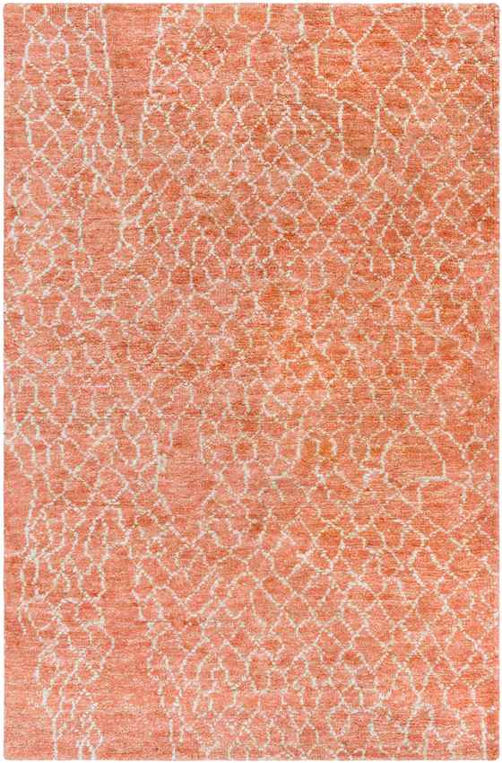 Laron Global Bright Orange Area Rug