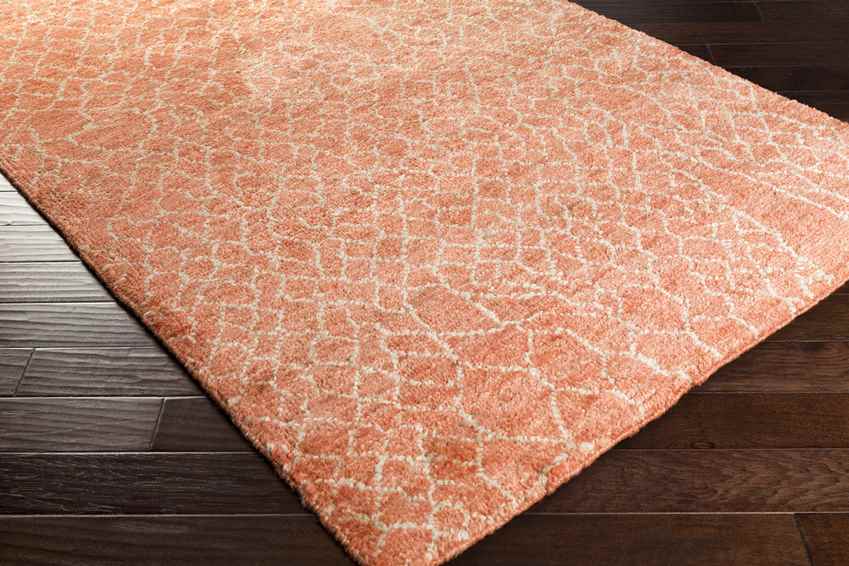 Laron Global Bright Orange Area Rug
