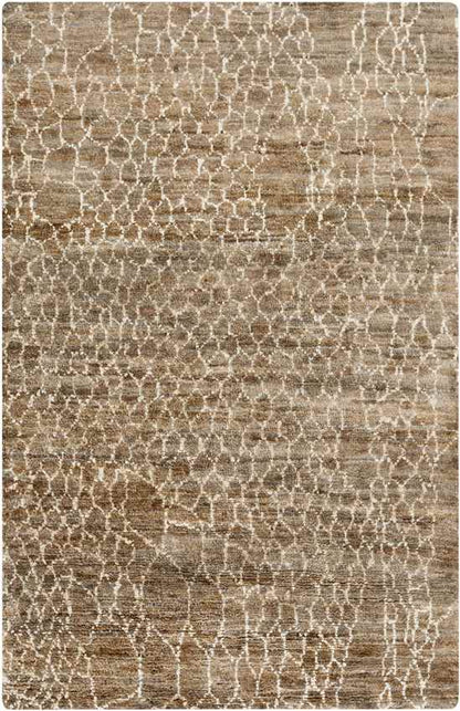 Laron Modern Dark Brown Area Rug