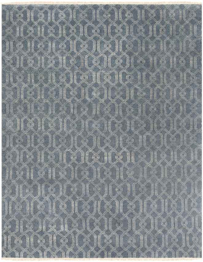 Melisenda Modern Navy Area Rug