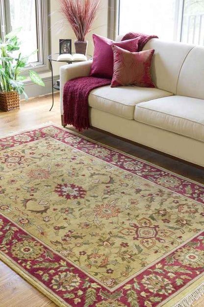 Bowersville Traditional Tan Area Rug