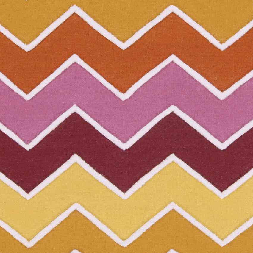 Branford Modern Orange/Pink/Yellow Area Rug