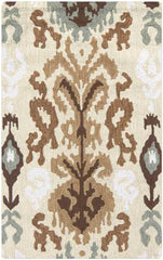 Brea Global Khaki/Tan Area Rug