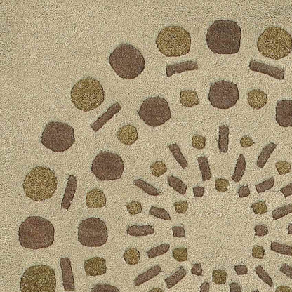 Wisch Cottage Cream Area Rug