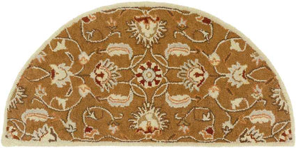 Hanna Traditional Brown Area Rug