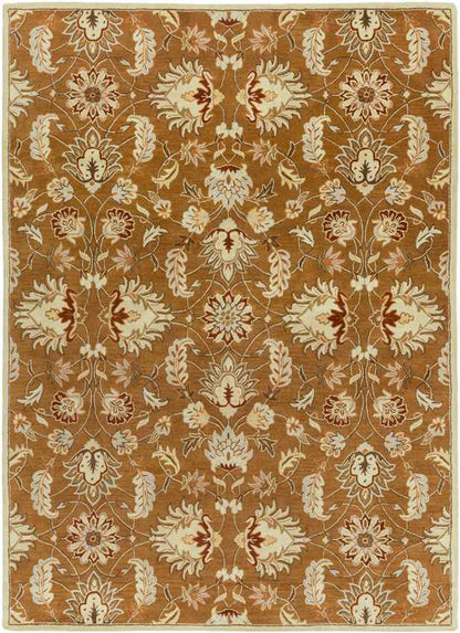 Hanna Traditional Brown Area Rug