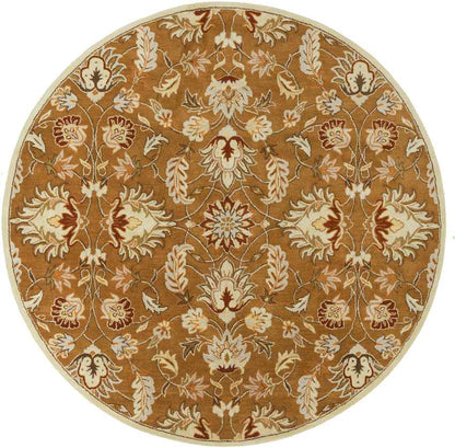 Hanna Traditional Brown Area Rug