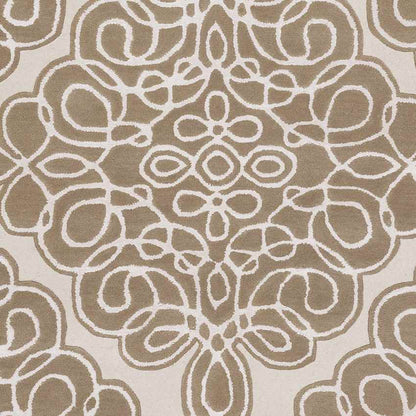 Wolbert Cottage Medium Brown Area Rug