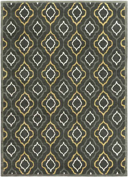 Camp Modern Midnight Green Area Rug