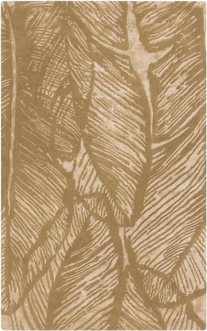 Campo Modern Mustard/Beige Area Rug