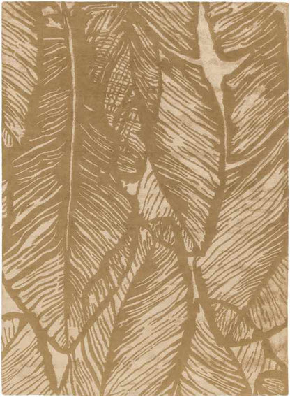 Campo Modern Mustard/Beige Area Rug