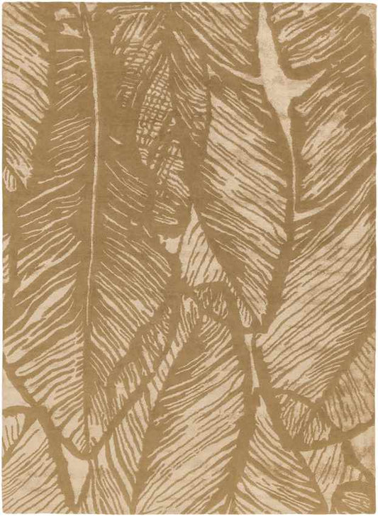 Campo Modern Mustard/Beige Area Rug