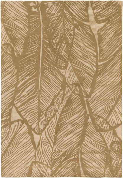 Campo Modern Mustard/Beige Area Rug