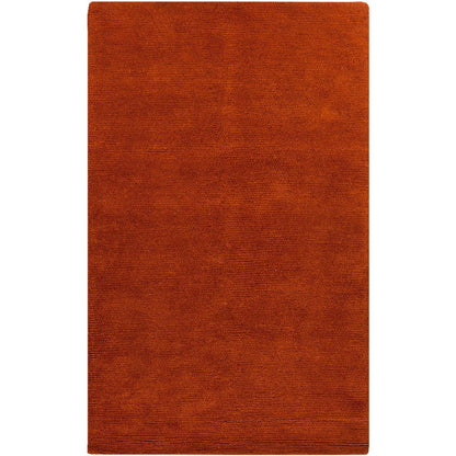 Cedartown Modern Rust Red Area Rug