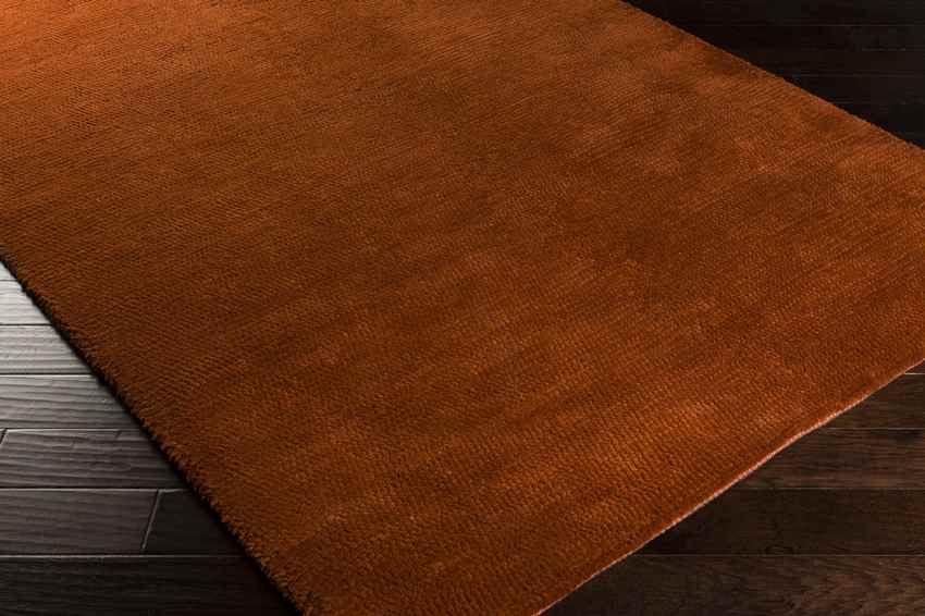 Cedartown Modern Rust Red Area Rug