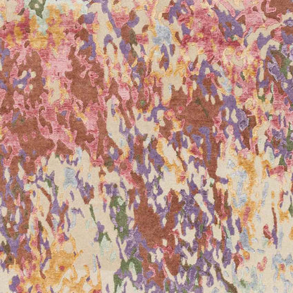 Charlton Modern Red/Green/Purple Area Rug