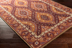 Chignik Traditional Burgandy Area Rug