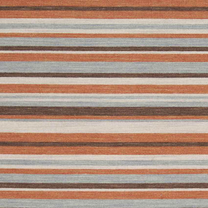 Citrus Modern Gray/Orange Area Rug