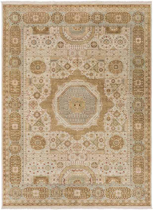 Sidonie Traditional Beige/Camel Area Rug