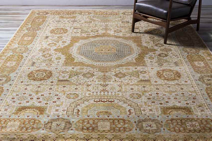 Sidonie Traditional Beige/Camel Area Rug