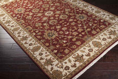 Clarkston Traditional Brown/Red Area Rug