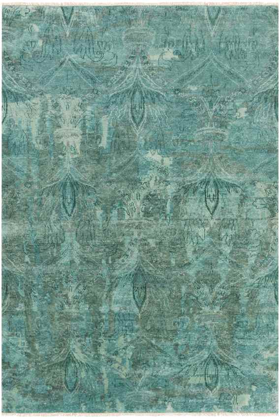 Remi Traditional Aqua Area Rug