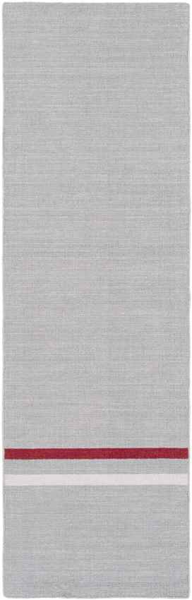 Clewiston Modern Dark Red Area Rug
