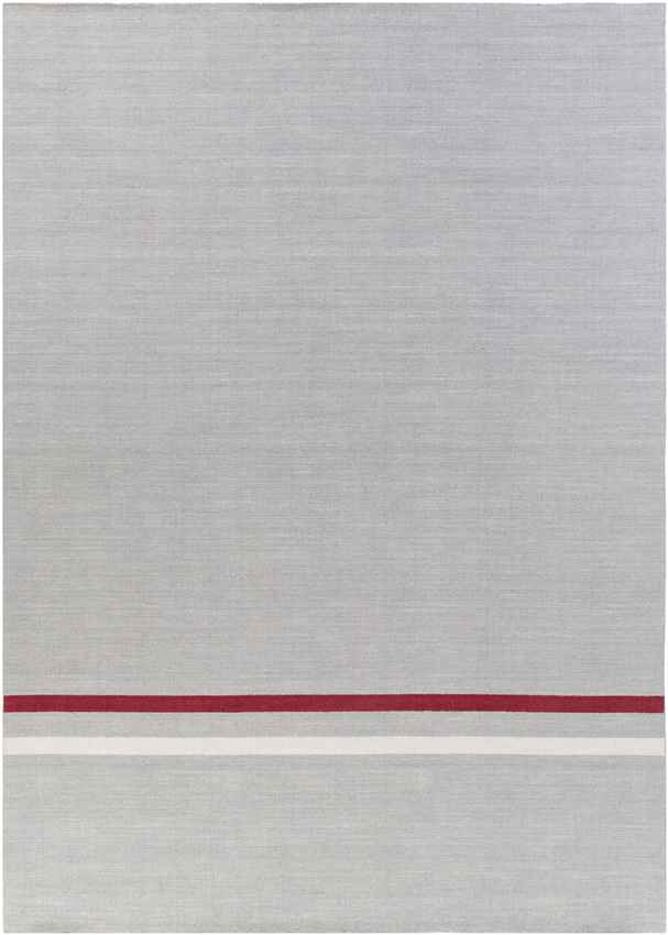 Clewiston Modern Dark Red Area Rug