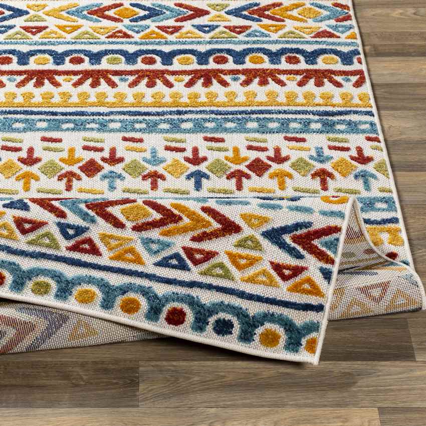 Ross Global Aqua Area Rug
