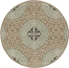 Vosseberg Traditional Gray/Brow Area Rug