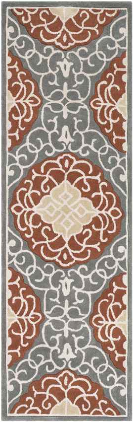 Vosseberg Traditional Camel/Gray Area Rug
