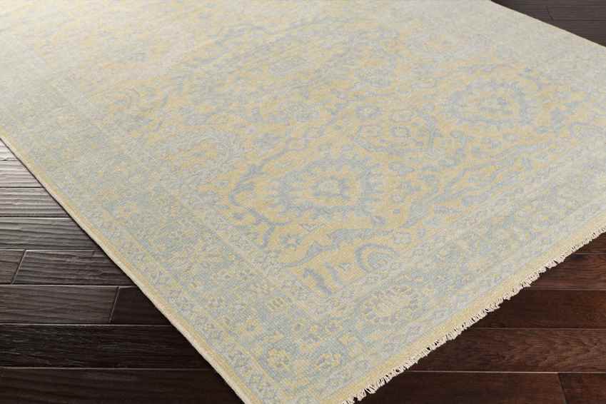 MacGregor Traditional Yellow/Gray Area Rug