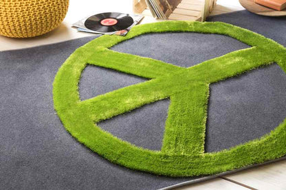 Commerce Modern Charcoal Area Rug