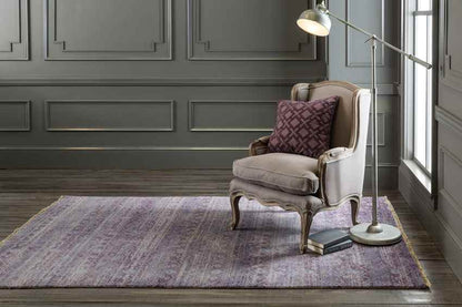 Corona Traditional Mauve Area Rug