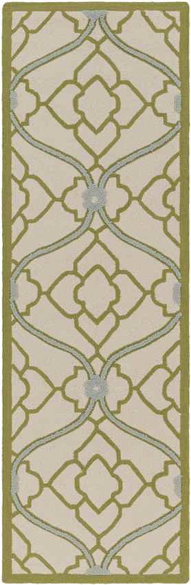 Coy Modern Lime/Beige Area Rug
