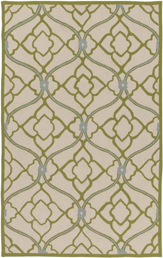 Coy Modern Lime/Beige Area Rug
