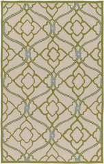 Coy Modern Lime/Beige Area Rug