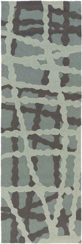 Craig Modern Moss/Light Gray Area Rug