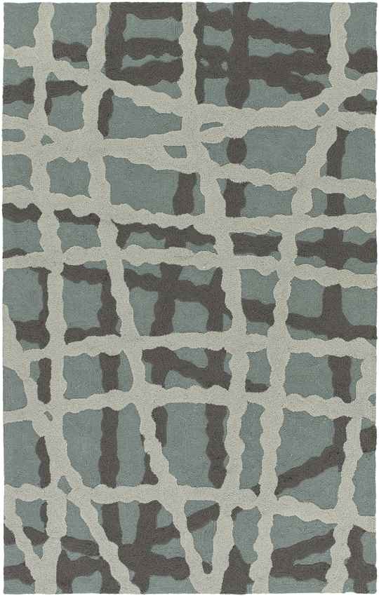 Craig Modern Moss/Light Gray Area Rug