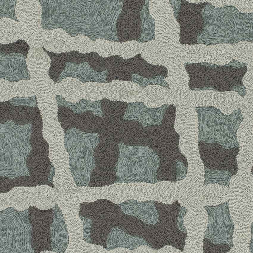Craig Modern Moss/Light Gray Area Rug