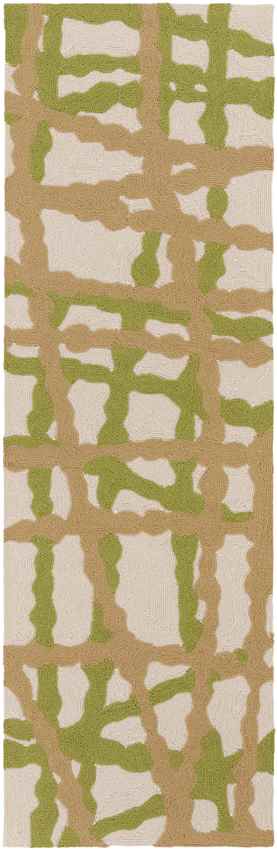 Craig Modern Olive/Camel Area Rug