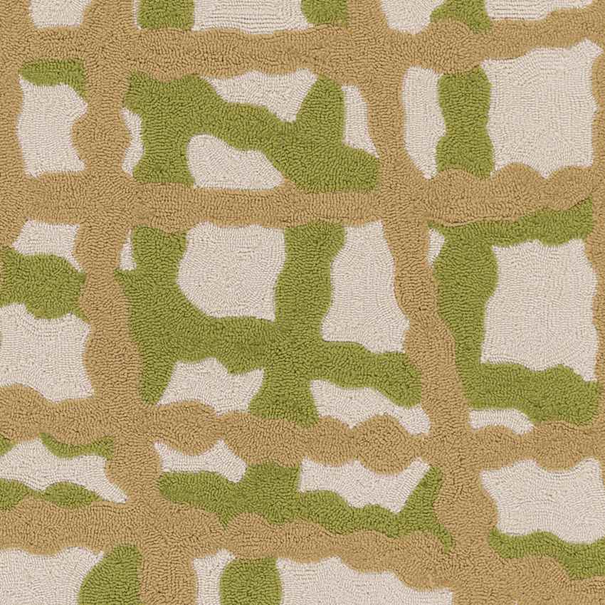 Craig Modern Olive/Camel Area Rug